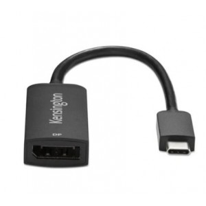 Kensington CV5000DP USB Type-C to DisplayPort 1.4 Adapter - Black