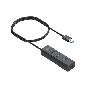 Unitek Y-3089V02 | 4-Port USB3.0 Type-A 5Gbps Hub with 1.2m Cable
