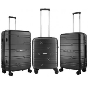 Travelwize Bondi ABS 4-Wheel Spinner 75cm Luggage - Grey