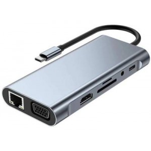 Microworld USB Type-C 10 in 1 Dock