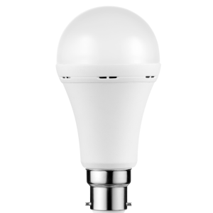 Switched 9W A60 Rechargeable B22 Warm White LED Light Bulb