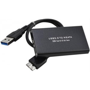 UniQue USB to mSATA SSD Mini External Enclosure