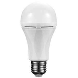 Switched 9W A60 Rechargeable Fast Charge E27 LED Bulb - Cool White