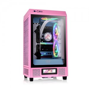 Thermaltake The Tower 200 Bubble Pink Mini Chassis