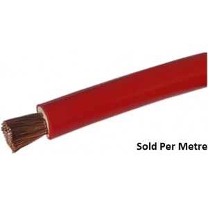 Solarix 16mm2 Battery Power Cable Per Metre - Red