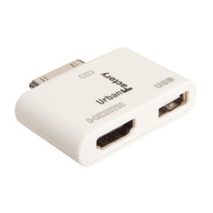 Urban Factory    30 Pin White HDMI Adapter