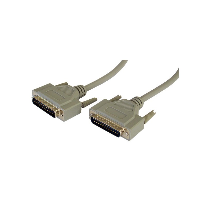 25 Pin Male Parallel To 25 Pin Male Cable Geewiz 9097