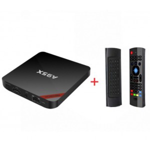 NEXBOX A95X 4K Smart TV Box + MX3-M Air Mouse Mini Wireless Keyboard Remote  Control - GeeWiz