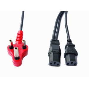  2 Way IEC Power Cable