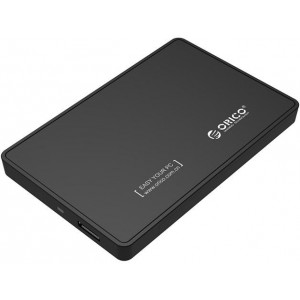 Orico 2.5' USB3.0 External HDD Enclosure Matt Black (2588US3-V1-BK)