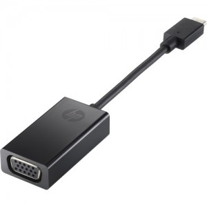 HP Accessories - USB-C to VGA Adapter (N9K76AA)