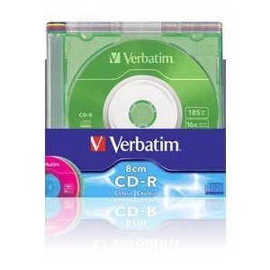 Verbatim - 210MB - CD-R DATA 8CM - (BOX OF 5) - WSL