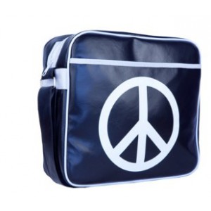URBAN FACTORY PEACE AND LOVE 13 INCHES BAG  