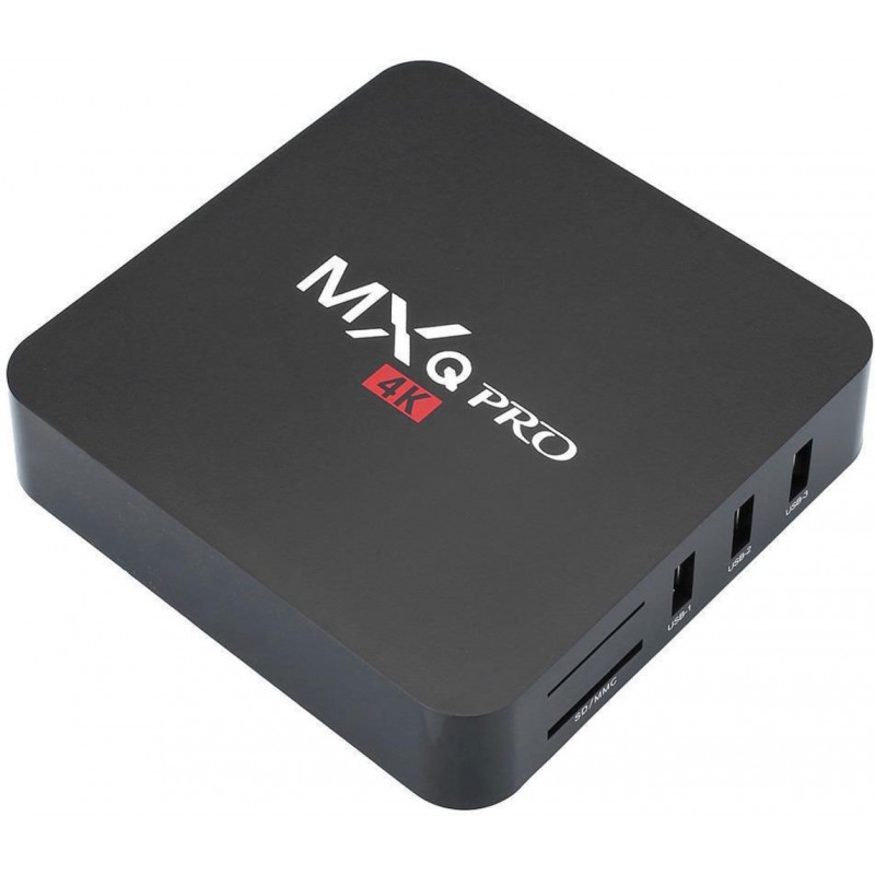 MXQ Pro 4K Smart TV Box - Android Media Player Streamer - 4 X ...