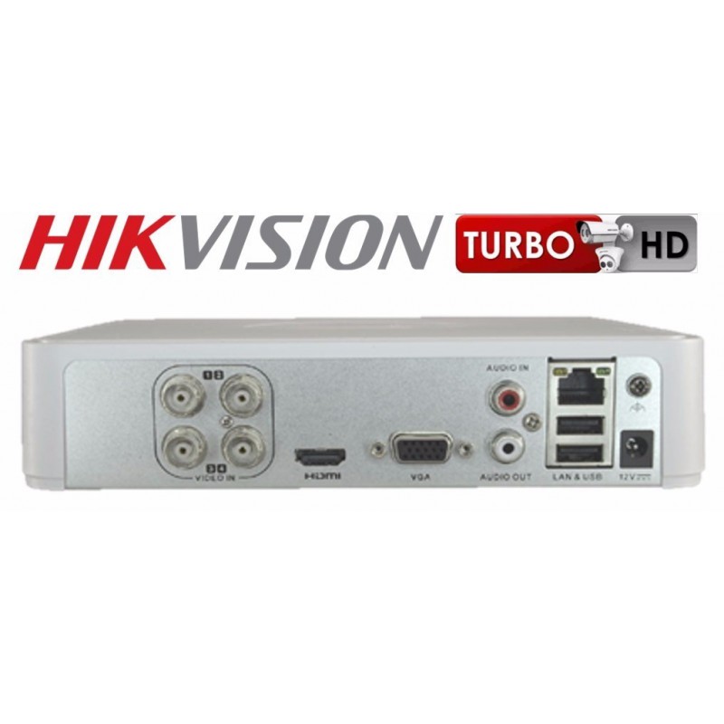 Hikvision Turbo HD (HD-TVI) 4 Channel DVR (Digital Video Recorder) - GeeWiz