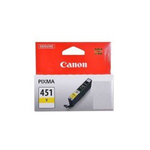 Canon CLI-451 Y Ink Cartridge (6526B001AA) - Yellow