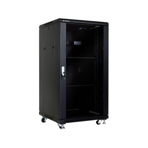 Linkbasic 22U 600 Deep Cabinet 2 Fans & 2 Shelves