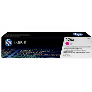 HP 126A Color LaserJet CP1025 MAGENTA PRINT CARTRIDGE.