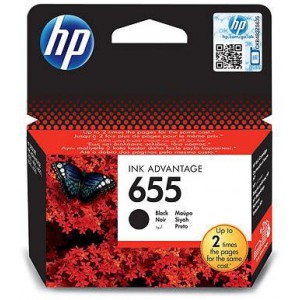HP 655 Black Ink Advantage Cartridge