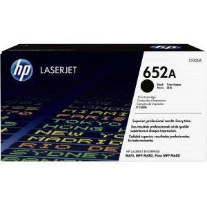 HP 652A Color LaserJet Enterprise M651/M680 BLACK PRINT CARTRIDGE.