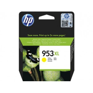 HP 953XL High Yield Yellow Original Ink Cartridge - HP OfficeJet Pro 8710/8720/8725/8730