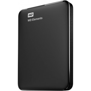 Western Digital ELEMENTS PORTABLE 2.0TB USB3.0 HDD - BLACK