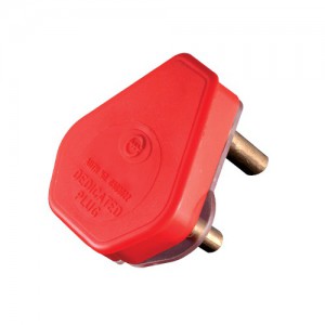 Link PWR-D-PLUG Dedicated Plug Top 3 Pin 16A Red