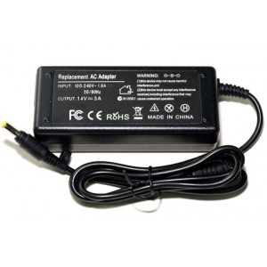 Replacement AC Power Adapter Input 100-240V 1.6A 50/60Hz Output 14V