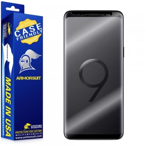 ARMORSUIT MILITARYSHIELD-Samsung Galaxy S9 Screen Protector FULL EDGE coverage - Case Friendly (Anti-Bubble & Extreme Clarity)