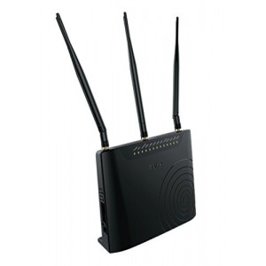 D-Link DSL-2877 Dual Band Wireless AC750 ADSL2+ Modem Router (Black)