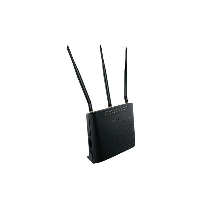 D-Link DSL-2877 Dual Band Wireless AC750 ADSL2+ Modem Router (Black) -  GeeWiz
