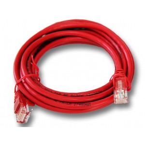 Linkbasic FLY-6-3R  3 Meter UTP Cat6 Patch Cable Red