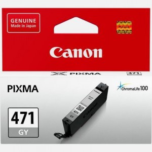 Canon 0404C001AA  CLI-471 Grey Ink Cartridge for MG5740 MG7740  780 Pages Yield