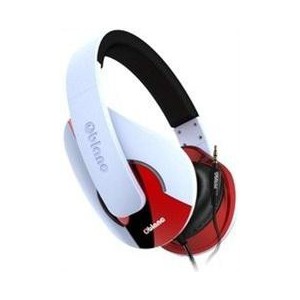 OBlanc NC3-1-W-TW Shell NC3-1 2.0 Channel Headphones+ In-line Microphone
