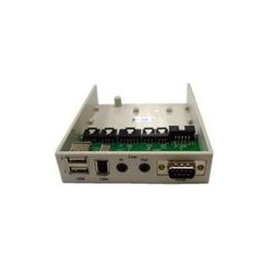 UniQue MP-106 Multimedia Bay 2xUSB Port+1IEEE 1394 Port+Audio In/Out +DB9