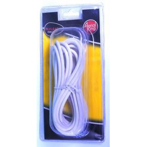 Aerial King 6001498940858 Lead Male - Male 5m Cable - Blister Pack