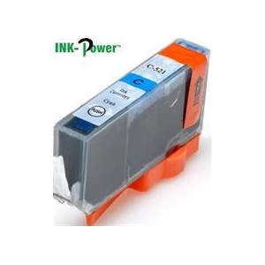 Inkpower  IPC521C Generic for Canon C521 - Cyan Ink Cartridge