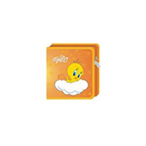 Tweety W50001-C-ORANGE 40 CD Wallet Colour : Orange