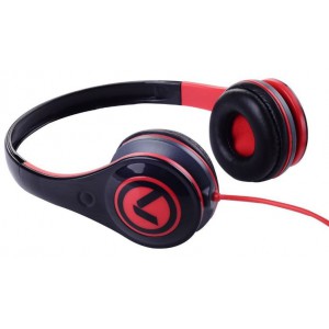 Amplify  AM2002/BKR  Freestylers Headphones-Black & Red