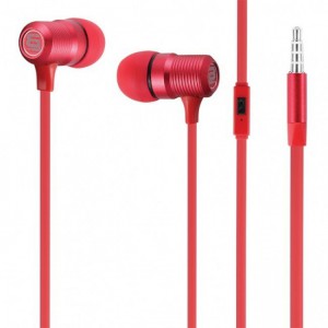 Bounce  BO-1006-RD  Beat Series Red Earphones