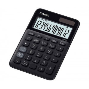 Casio  MS-20UC-BK-S-EC  Black 12 Digit Desktop Calculator 