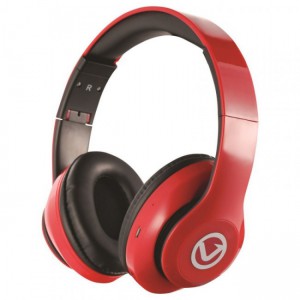 Volkano  VB-VH101-RD  Impulse Series Bluetooth Headphones - Red