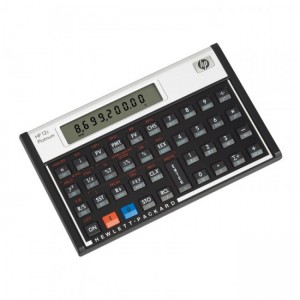 HP  F2231AA#B12  12C Platinum - (Algebraic or RPN) Financial Calculator