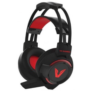 VX Gaming  VX-106-BK  Team Series Black & Red Gaming Headset with Mic