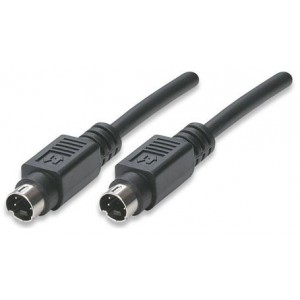 Manhattan  336529  S-Video Cable 1.8m / 6ft 