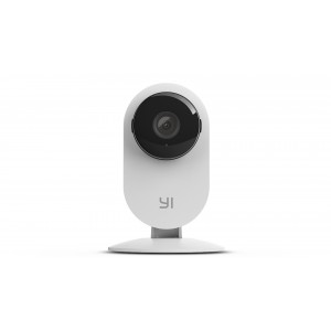 YI White Smart Home Static 1080P 8MP Micro SD Slot Camera with Audio