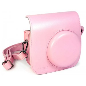 Tuff-Luv  E10_94  Faux Leather Camera Case for Instax Mini 8-8s - Pink