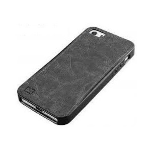 Promate 6959144004822 Lanko.i5 iPhone 5 Hand-Crafted Leather Case-Black