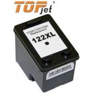 TopJet TJ-122BK Generic Replacement Ink Cartridge for HP 122XL CH563HE