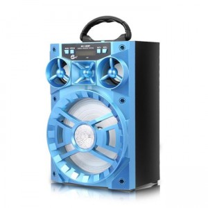 Microworld  Portable Speaker 2.1 + Radio Blue